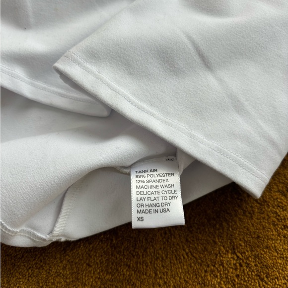 SOLD Tank Air Baby Tee in Milk - Picture 2 of 3